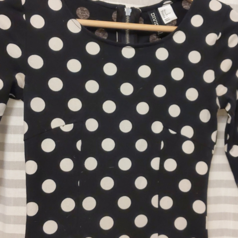 H&M Polkadot midi dress - Picture 2 of 5